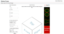 Desktop Screenshot of makercase.com